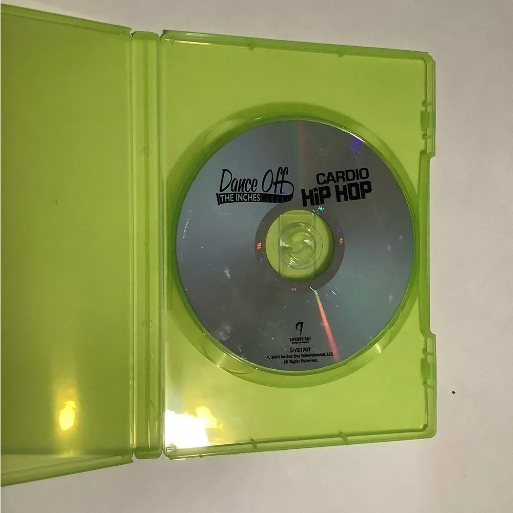 Dance Off Cardio Hip Hop Video Game - Green Case